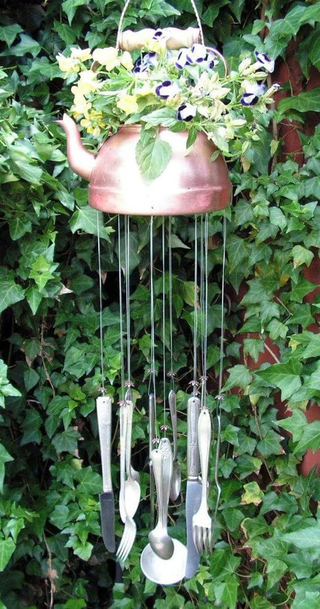 Copper Kettle Flower Cascade