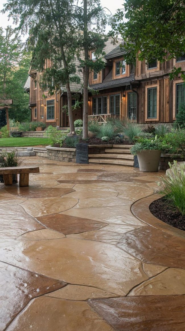 Living Edge Concrete Patio