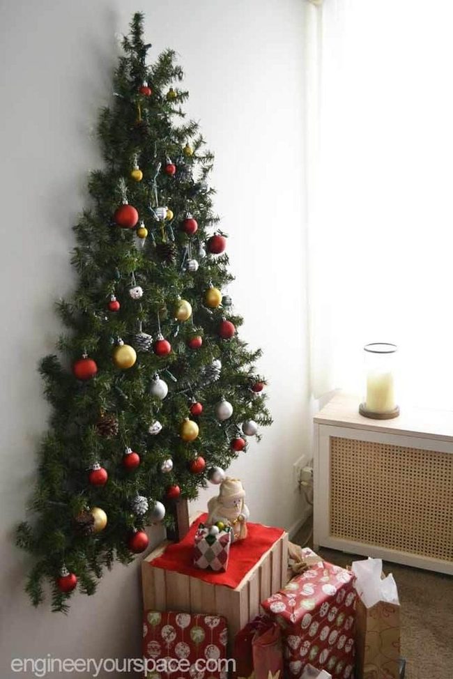 Wall Lights Christmas Triangle