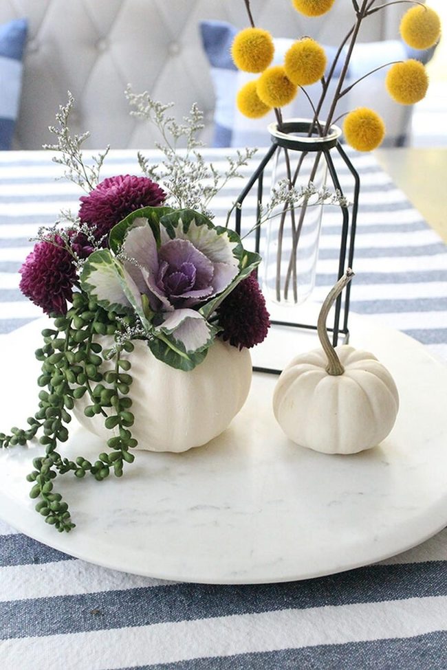 Painted Foam Pumpkins Budget Arrangements