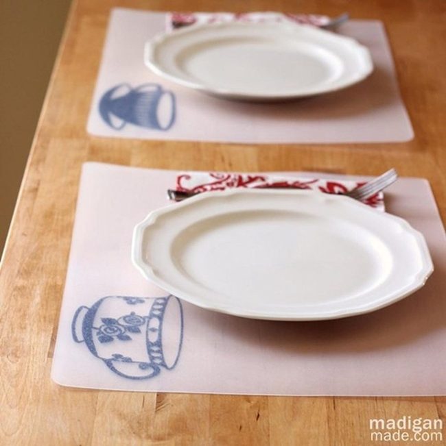 Blue Teacup Table Setting