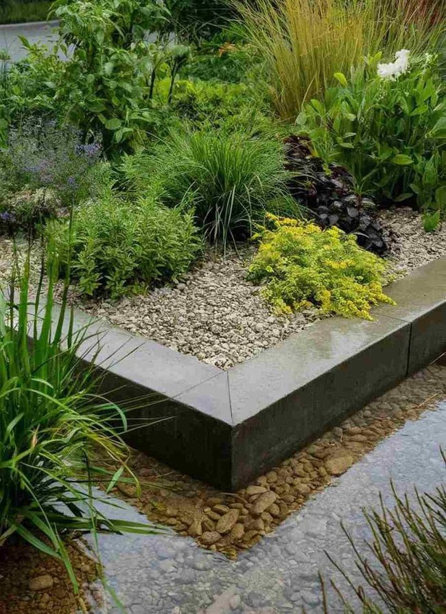 Native Plants Filter Rainfall