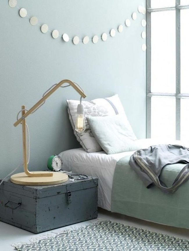 Green Blanket, Antique Metal, Morning Light