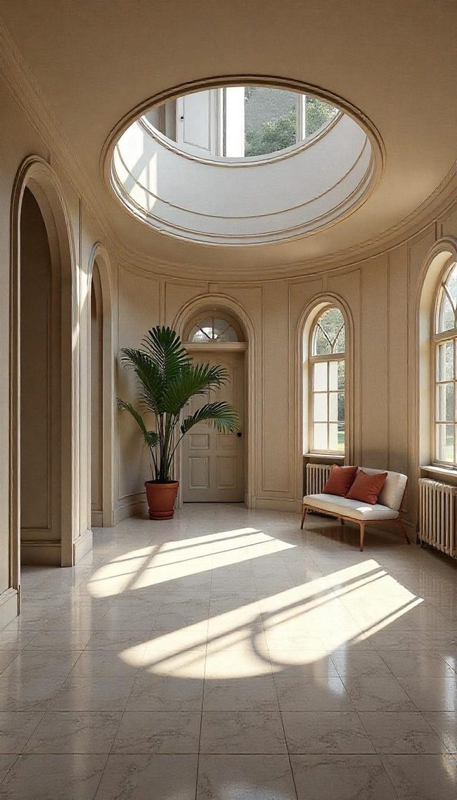 Round Rooms Flow Through Everything