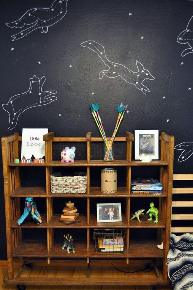 Glowing Constellations, Dark Walls
