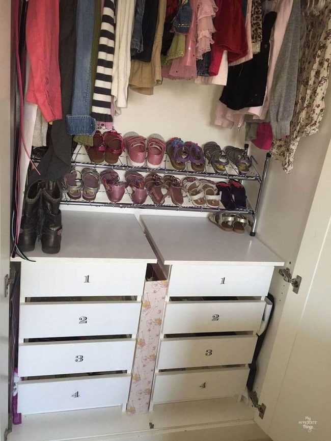 Twine Net Shoe Organizer