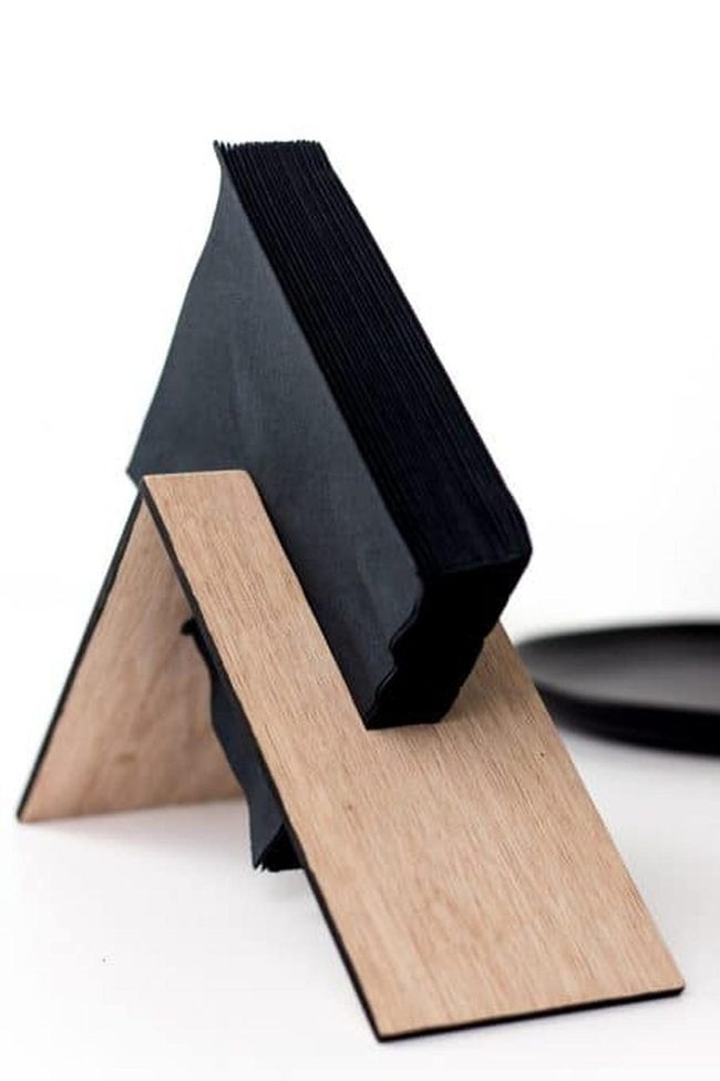Light Wood Book Stand Simplicity