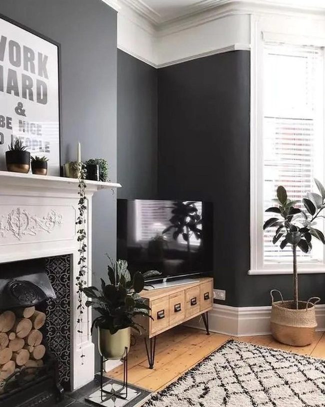 Gray Walls, Natural Green, Wooden Warmth