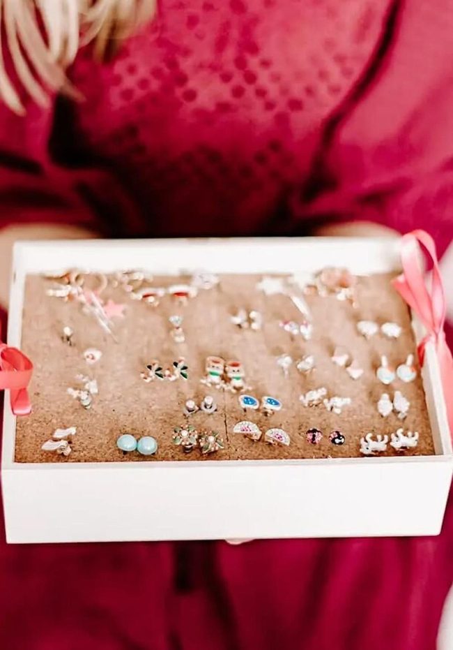 Cork Stud Storage Box