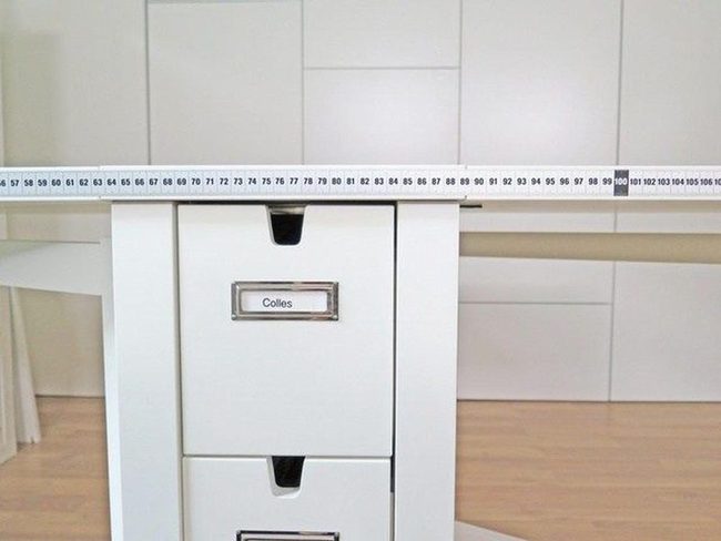 Clean White Workspace With Wood