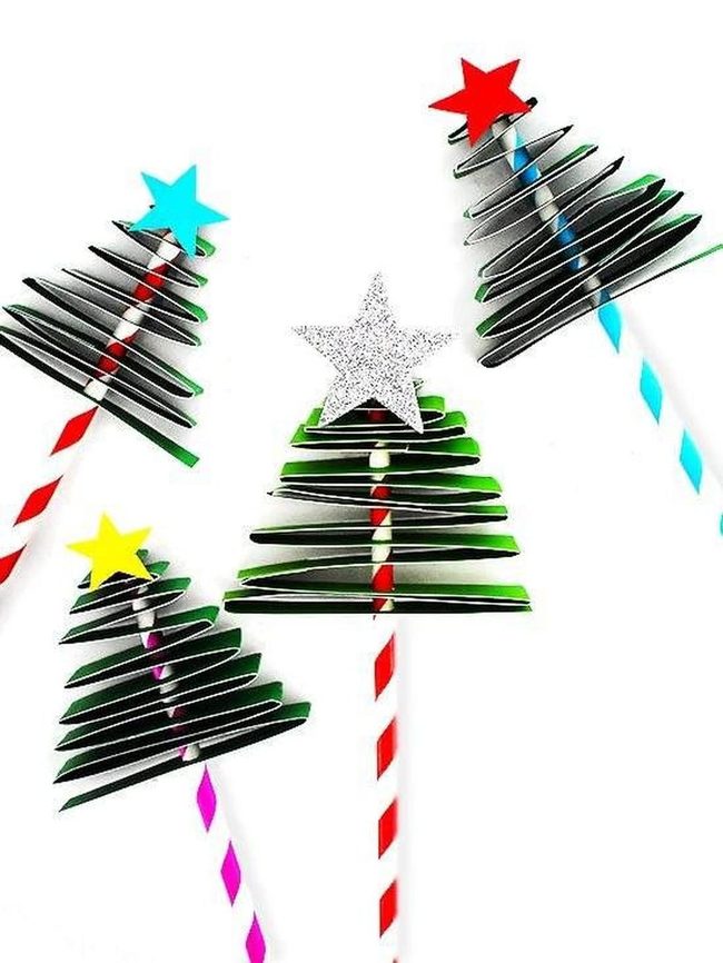 Green Paper Cone Tree