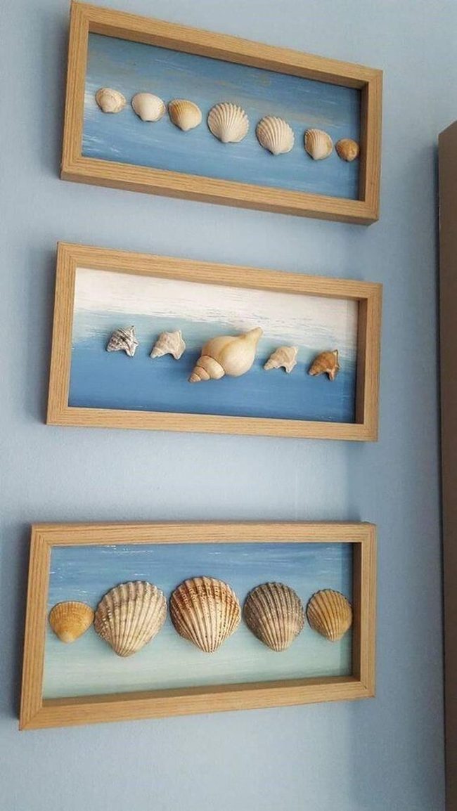 Seashells And Sand Wall Art