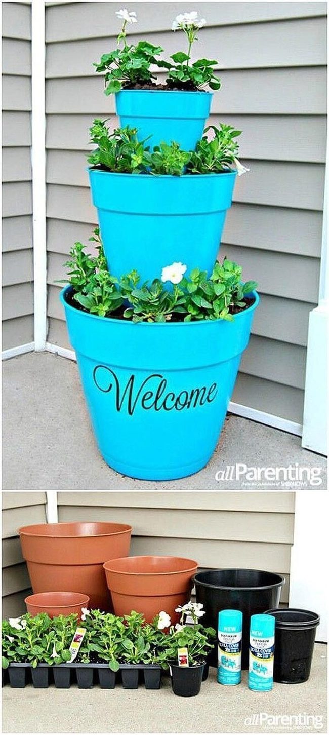 Blooming Entryway Tower