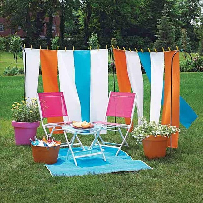 Pink Chairs Garden Gathering