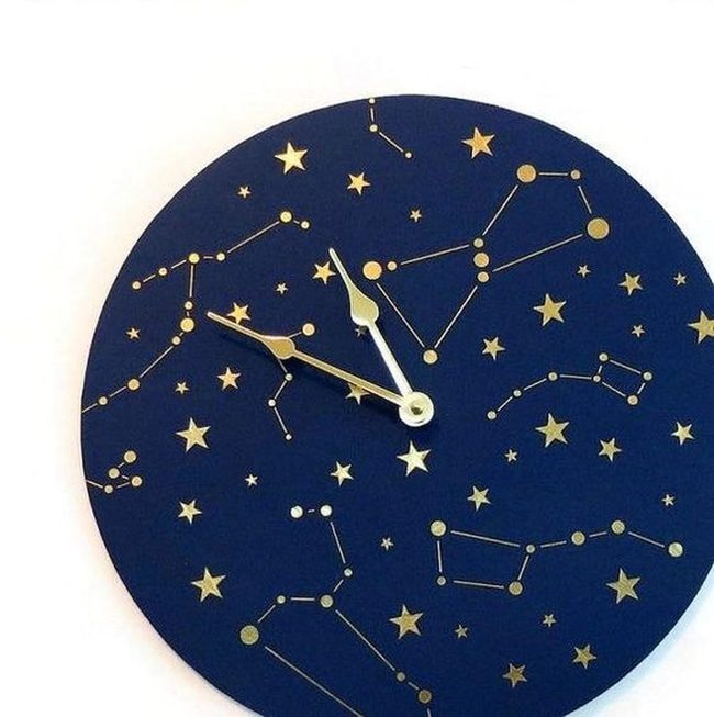 Midnight Blue Celestial Timepiece