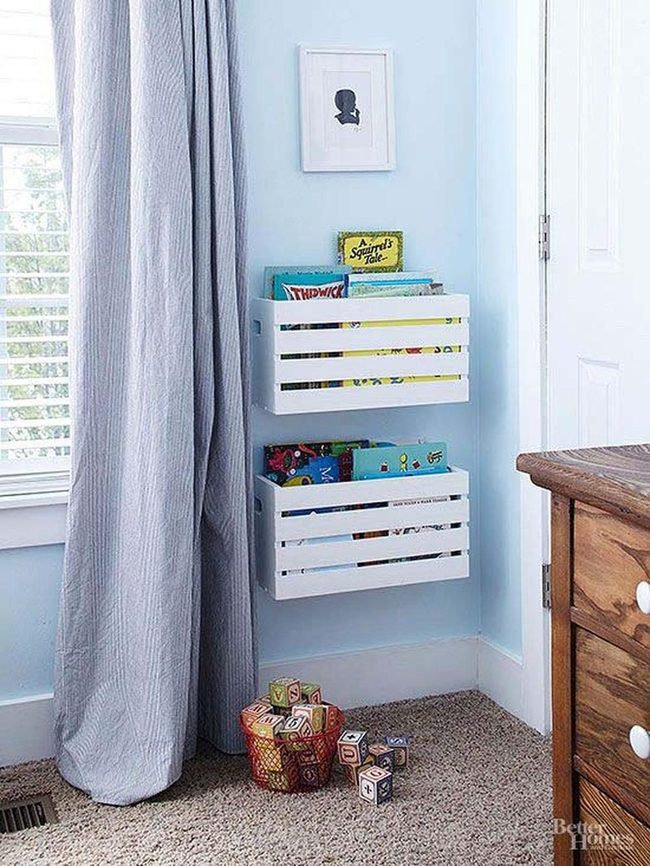 Tiered Wooden Crates For Kids