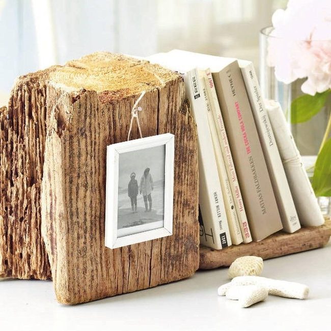Coastal Wood With Vintage Photograph