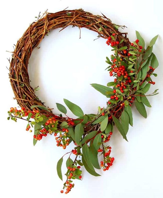 Collected Leaves Home Wreath
