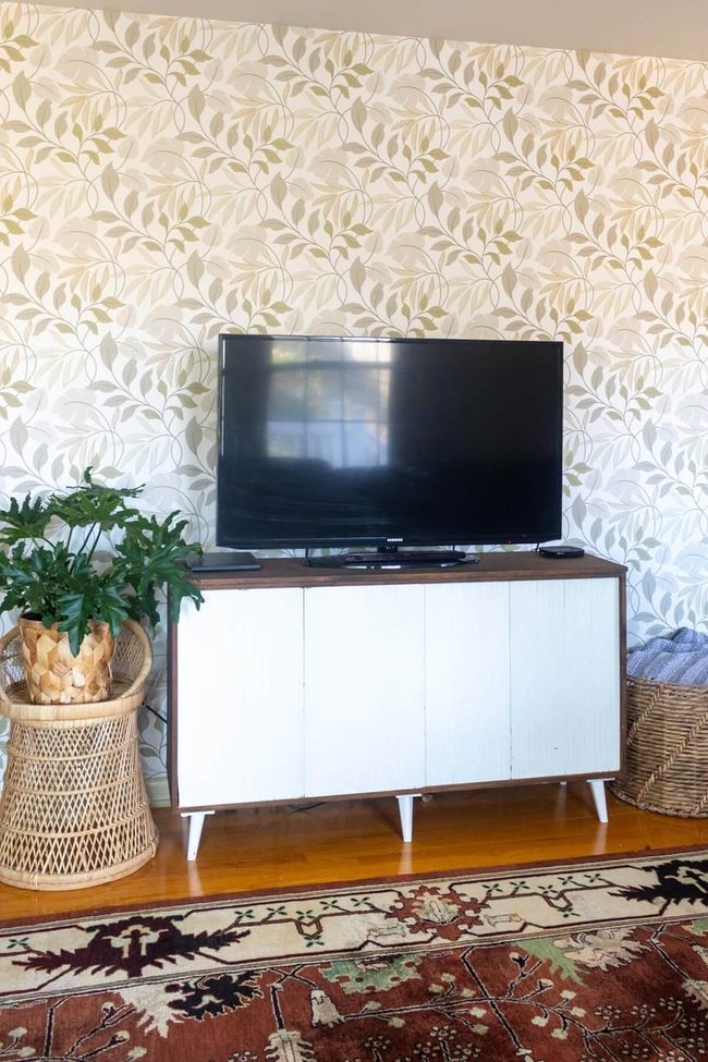 Painted Vintage Buffet Statement