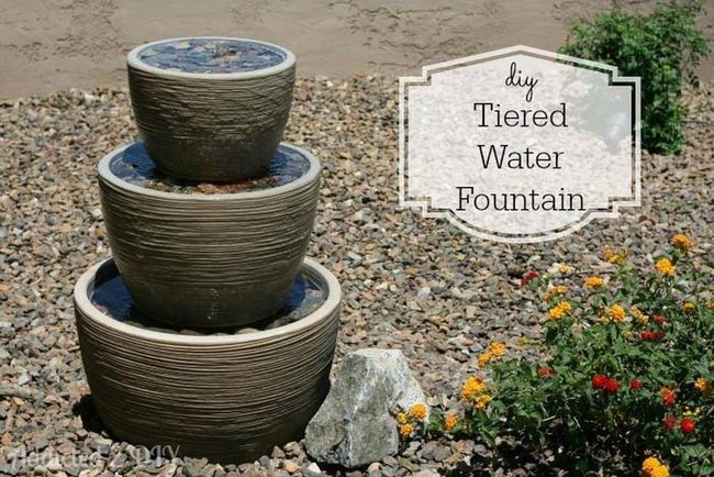 Three-Tier Resin Fountain