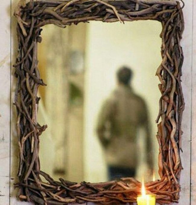 Twigwood Frames With Natural Borders