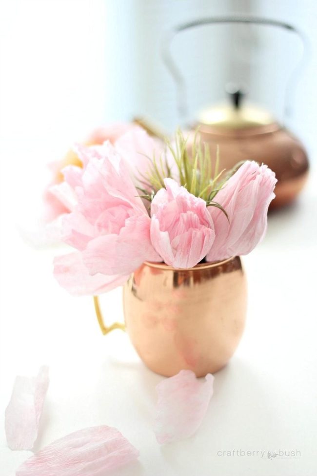 Pink Petals, Copper Shimmer