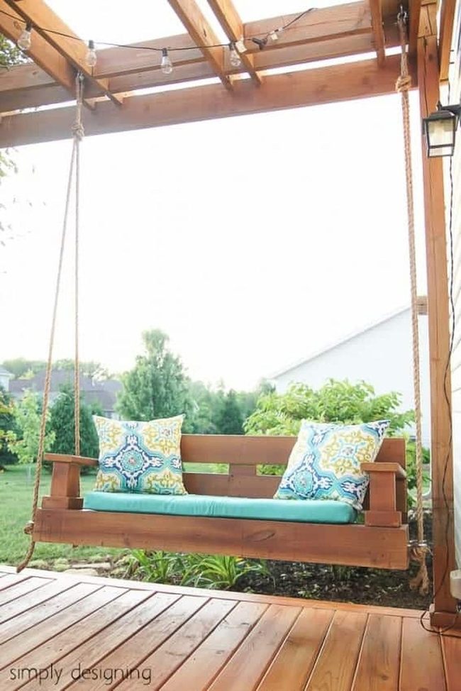 Sunny Afternoon Porch Swings