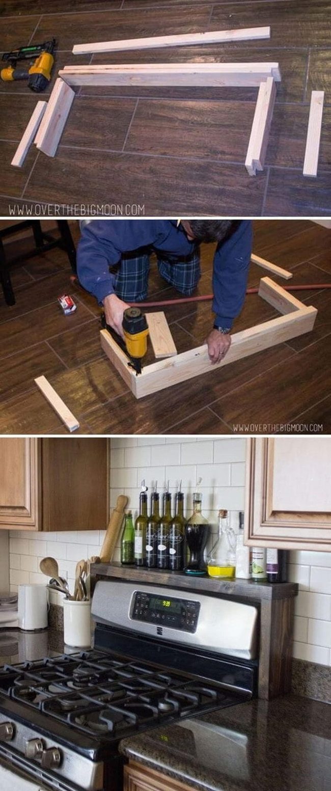 Natural Wood Spice Station