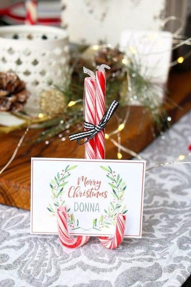 Red And White Striped Candy Canes