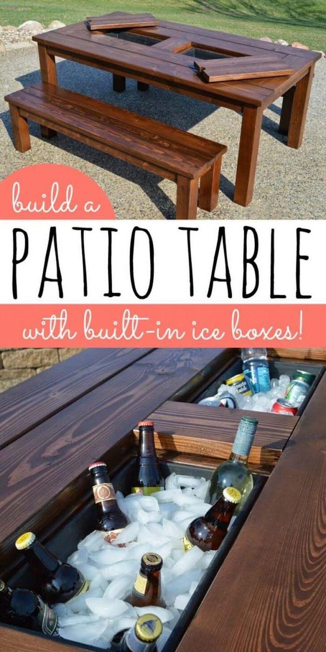 Ice Box Patio Refreshment Station