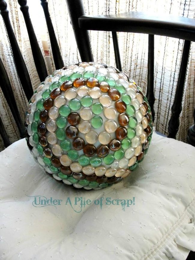Colorful Glass Gems Sparkle