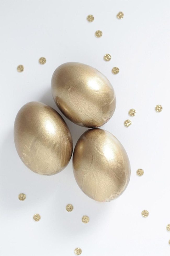 Golden Eggs, White Simplicity