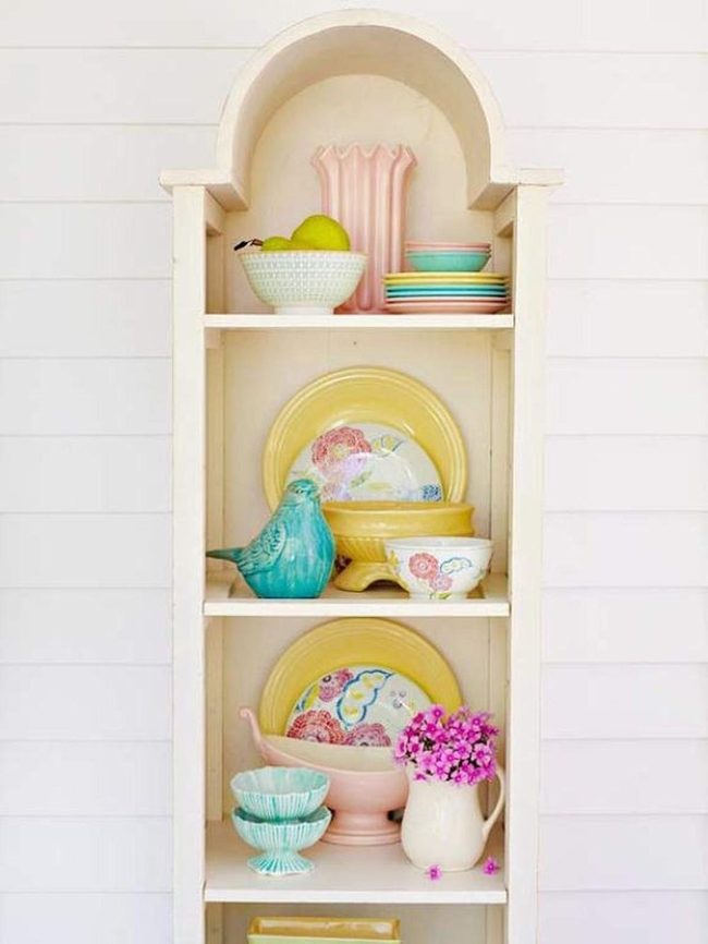 Sunny Yellow Plates, Pastel Dreams