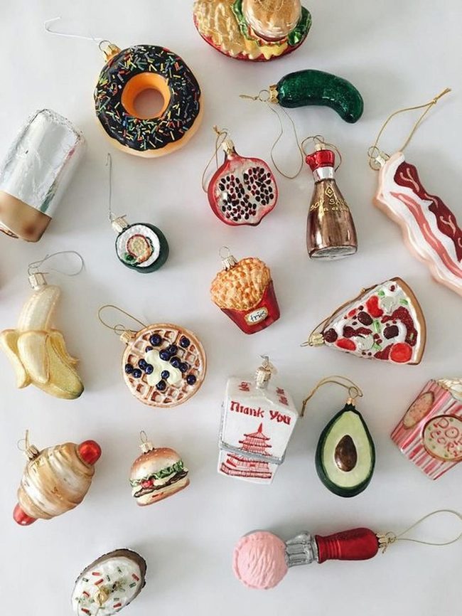 Miniature Food Ornament Collection