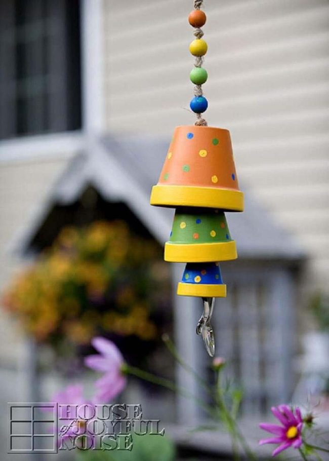 Colorful Mini Pots Garden