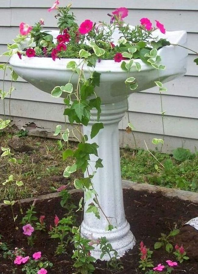 Ceramic Basin Garden Planter