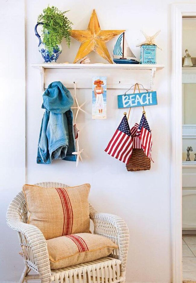 Driftwood Shelves, Ocean Treasures