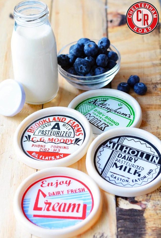 Vintage Label Coasters