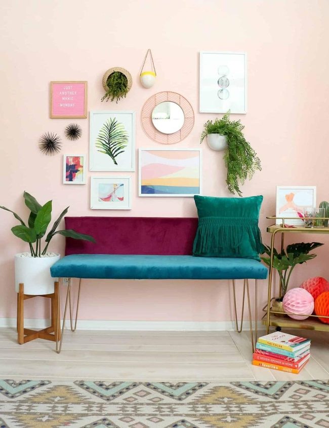 Pink Walls, Jewel Tones Pop