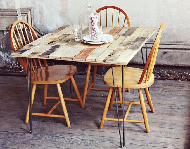 Weathered Wood, Steel Elegance