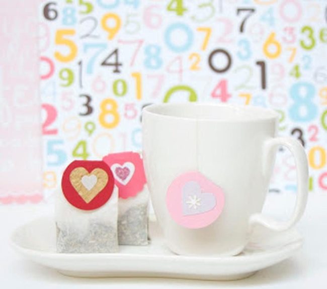 Numbered Wall Tea Service