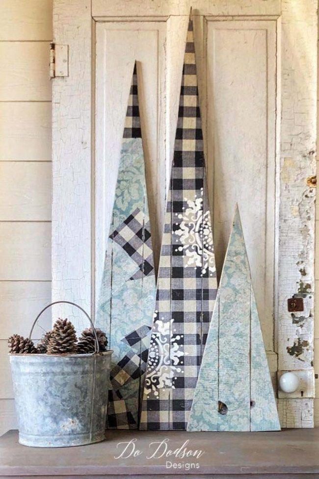 Wooden Pallet Tree Walls