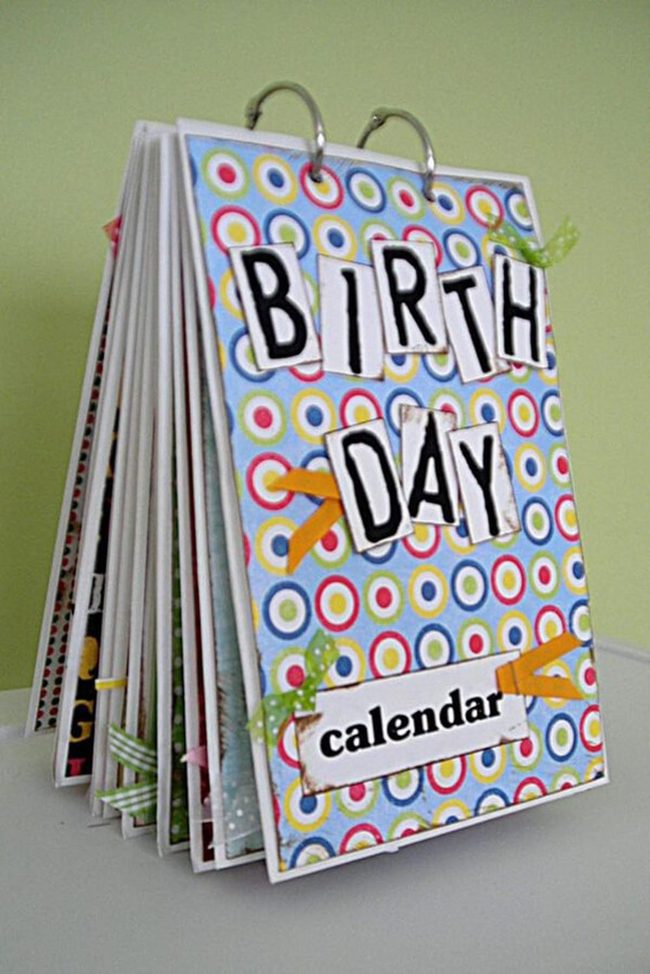 Postcard Birthday Tracker