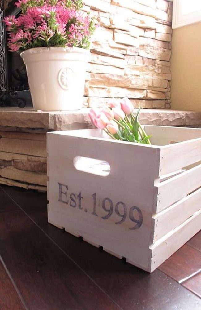 Pink Tulips Stone Wall