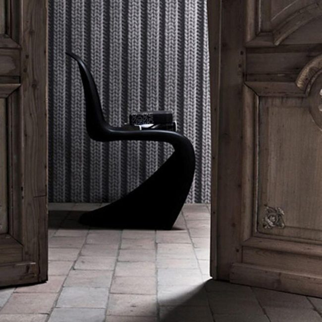 Black Chair, Wooden Sanctuary