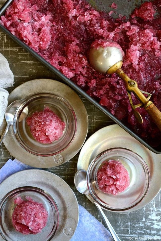 Rose Crystal Ice Dessert