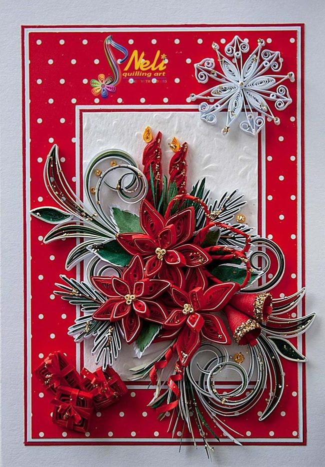 Crimson Quilled Flourishes