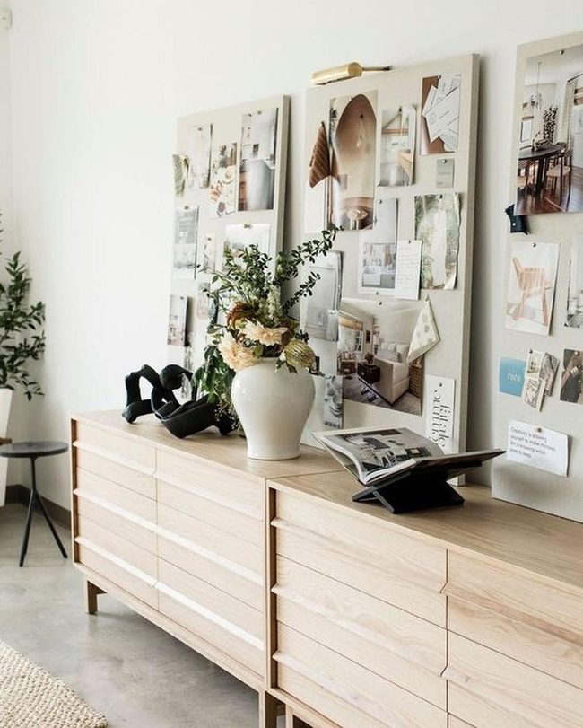 Light Wood Meets Living Green