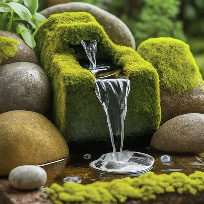 River Rock Water Box Terrace
