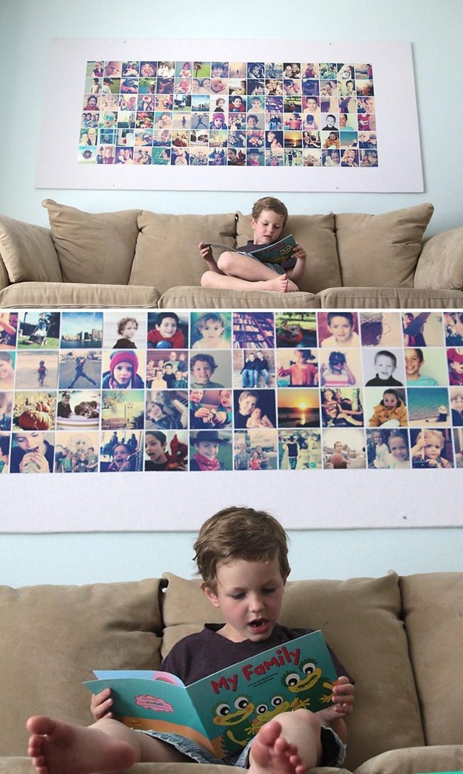 Warm Memories On White Walls